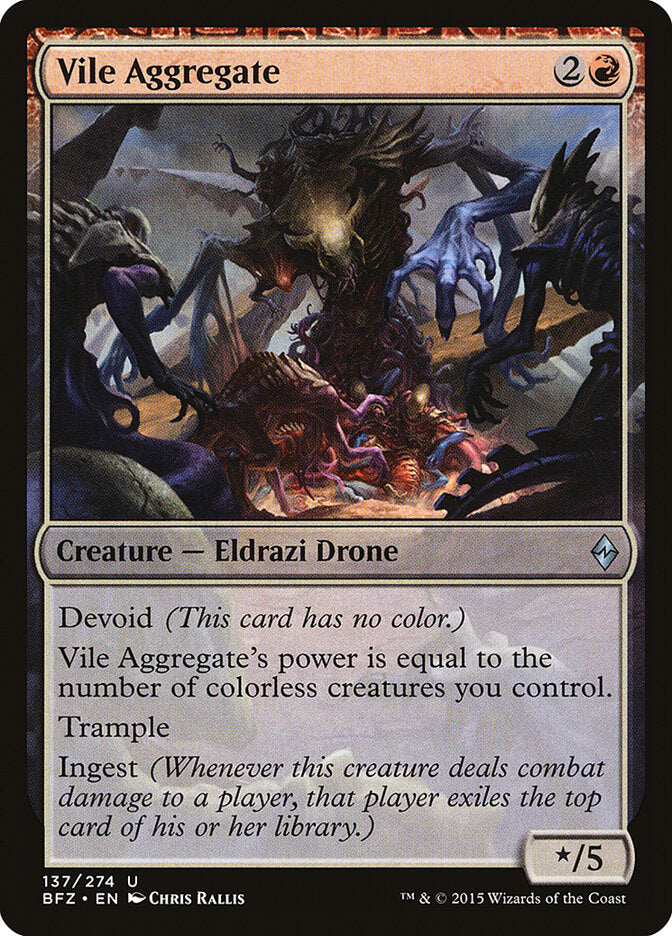 Vile Aggregate - Battle for Zendikar 137