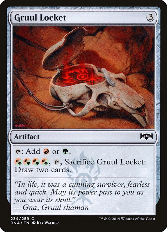 Gruul Locket - Ravnica Allegiance 234