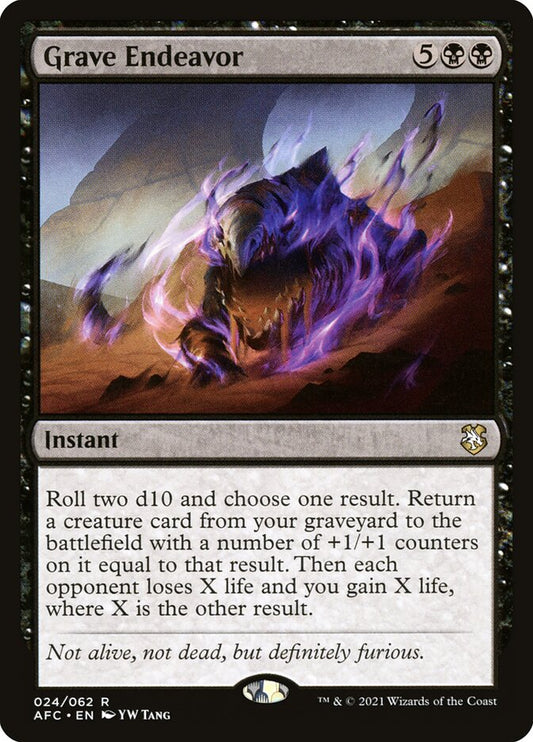Grave Endeavor - AFC 24