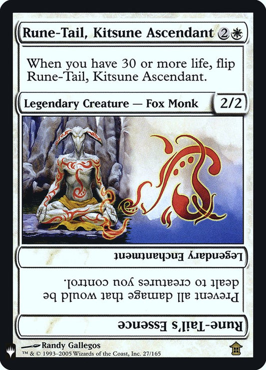Rune-Tail, Kitsune Ascendant // Rune-Tail's Essence - The List SOK-27 (Foil)