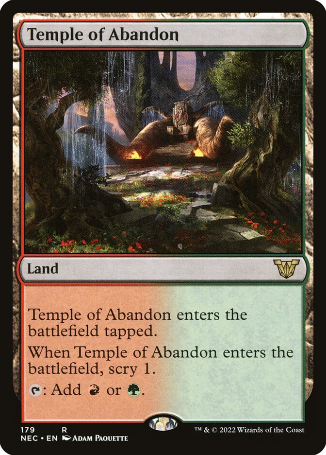 Temple of Abandon - NEC 179