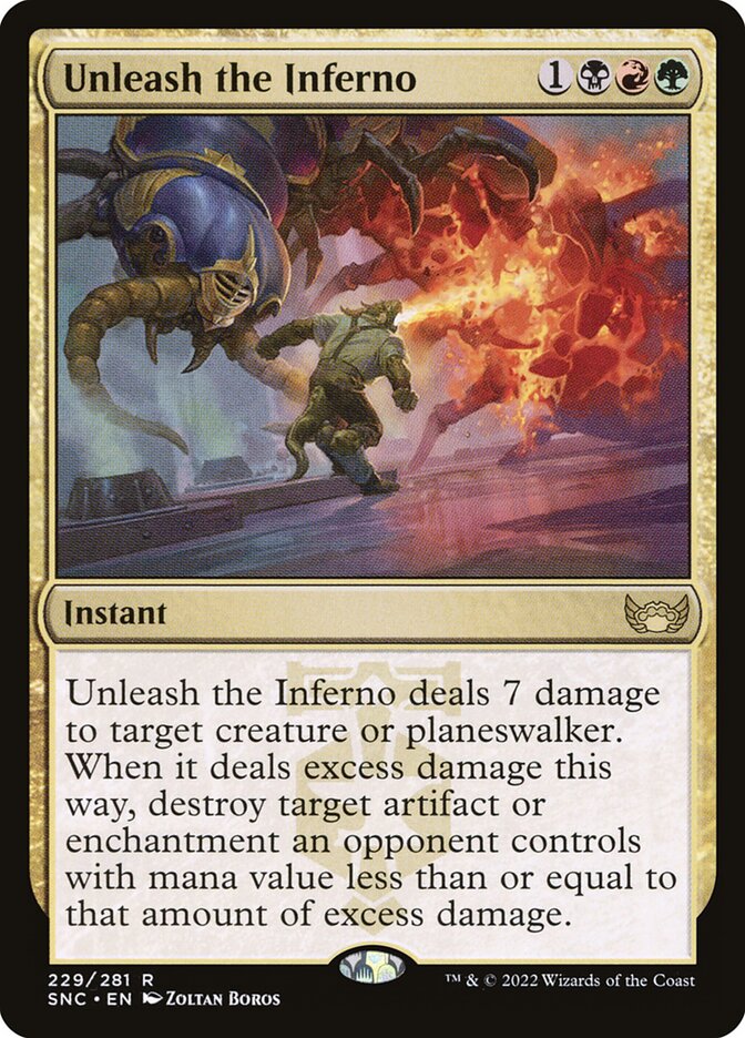 Unleash the Inferno - SNC 229