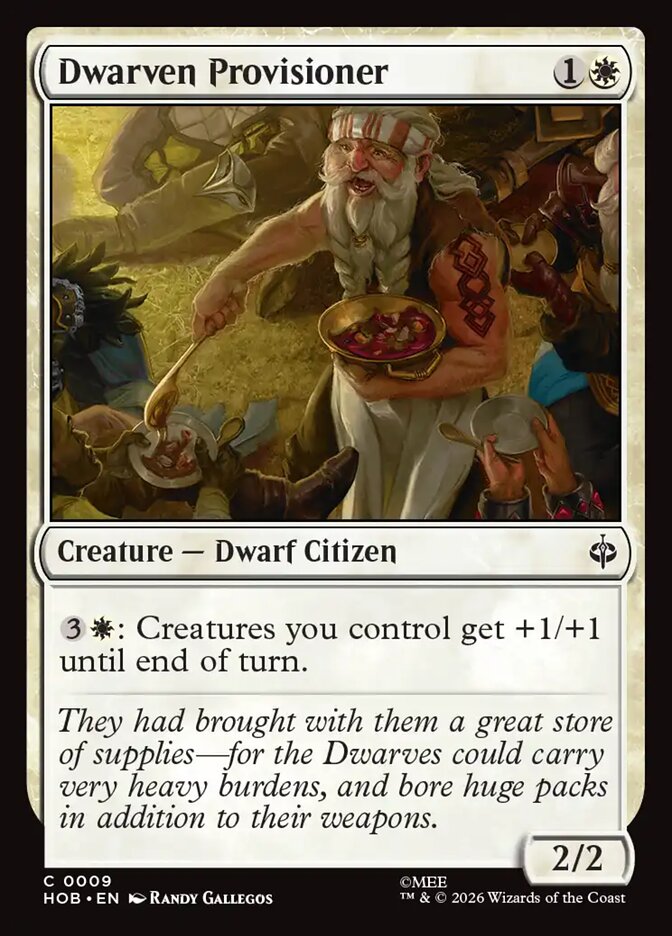 Dwarven Provisioner - The Hobbit 9 (Foil)