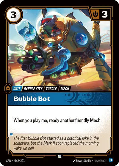 Bubble Bot - Spiritforged 062/221 (Foil)
