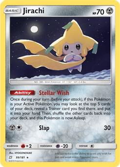 Jirachi - Deck Exclusives 099/181 - Near Mint