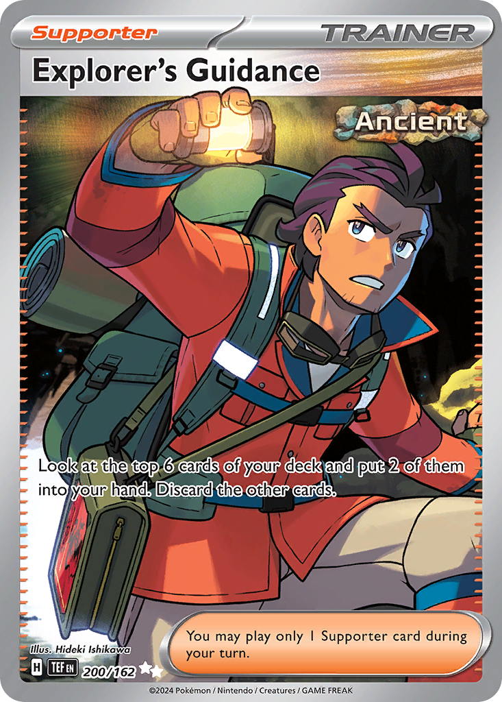 Explorer's Guidance - Temporal Forces 200/162 (Foil) - Near Mint