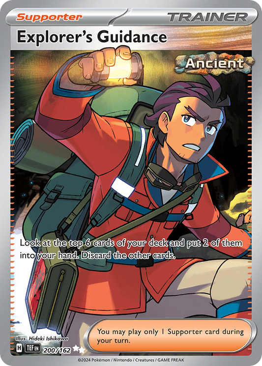 Explorer's Guidance - Temporal Forces 200/162 (Foil) - Near Mint