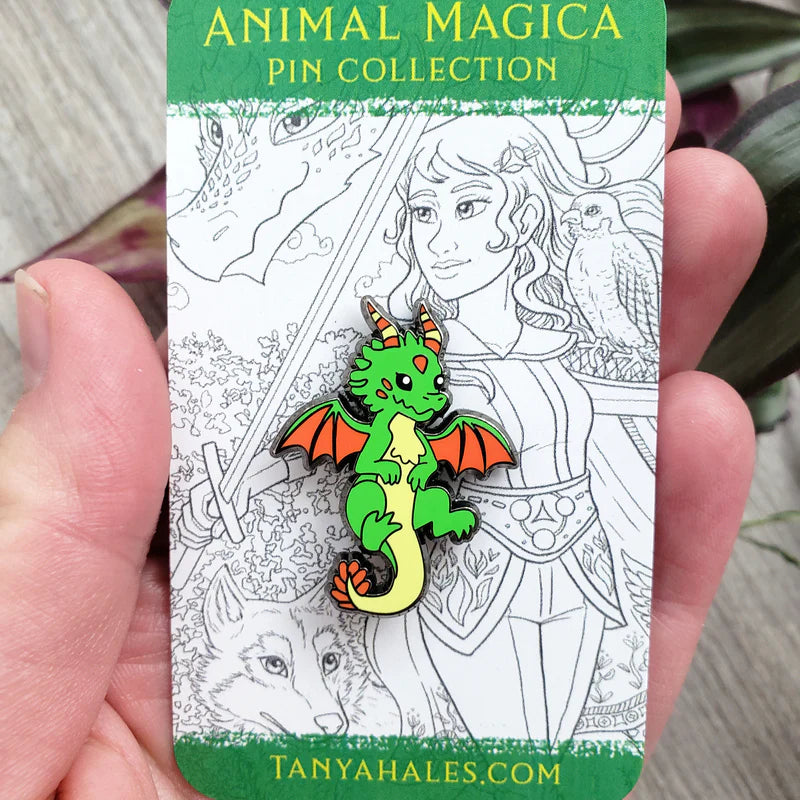 Animal Magica Fantasy Enamel Pin