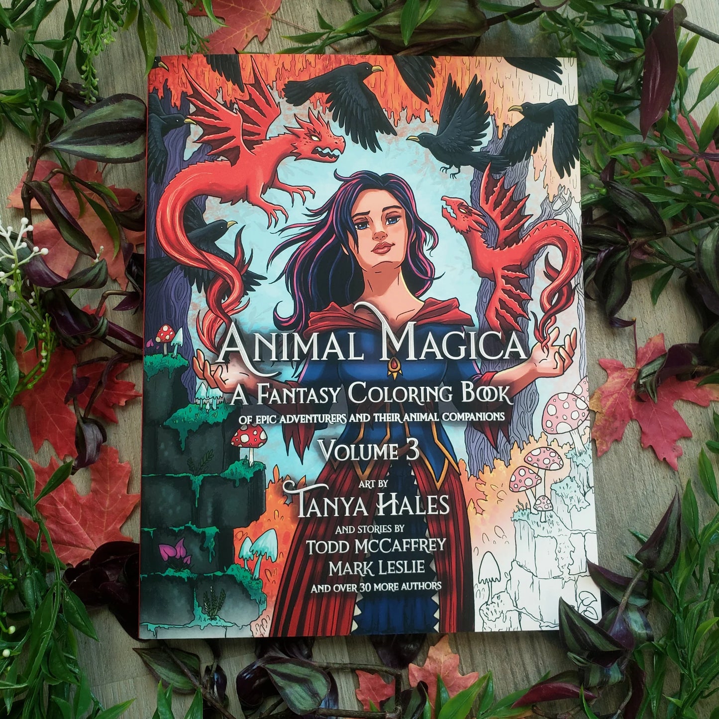 Animal Magica - Fantasy Coloring Book