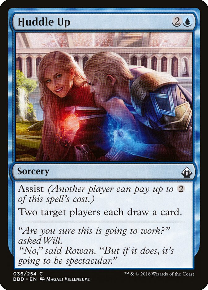 Huddle Up - Battlebond 36 (Foil)