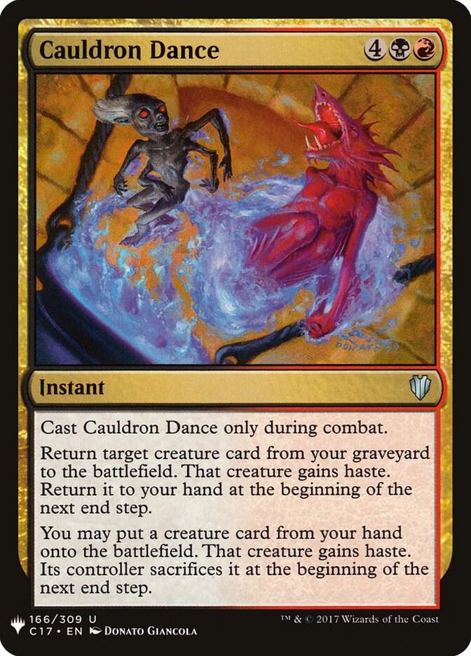 Cauldron Dance - The List Reprints 166