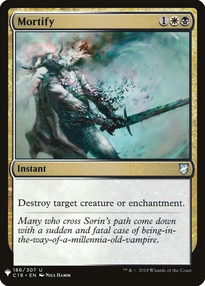Mortify (C18) - The List Reprints 186