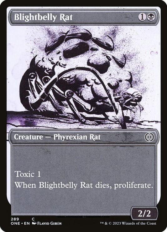 Blightbelly Rat - Phyrexia: All Will Be One 289