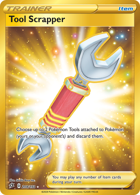 Tool Scrapper (Secret) - Rebel Clash 208/192  (Foil) - Near Mint - Ungraded