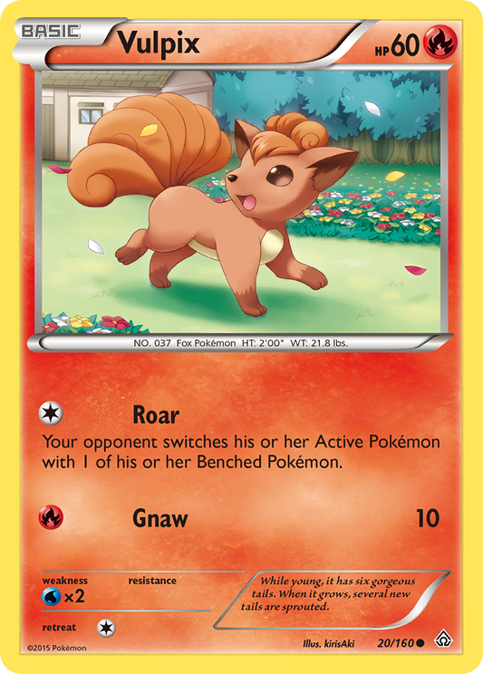Vulpix - Primal Clash 20 - Near Mint