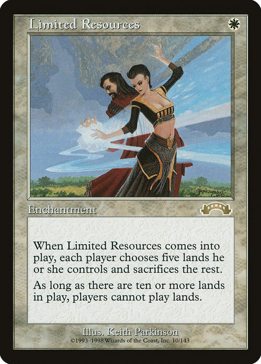 Limited Resources - EXO 10