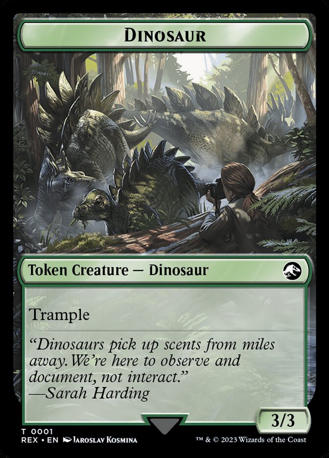 Dinosaur - TREX 1  (Foil)