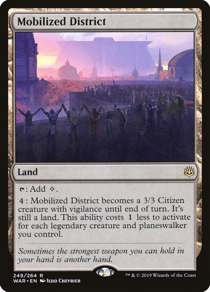 Mobilized District - WAR 249