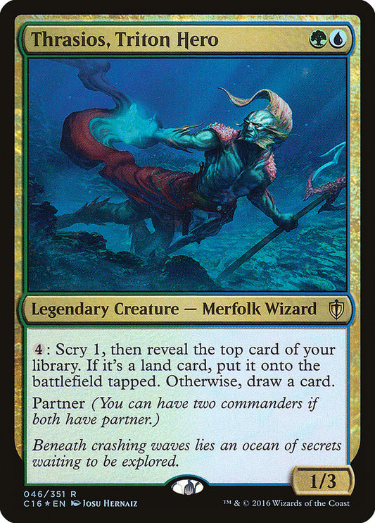 Thrasios, Triton Hero - C16 46  (Foil)