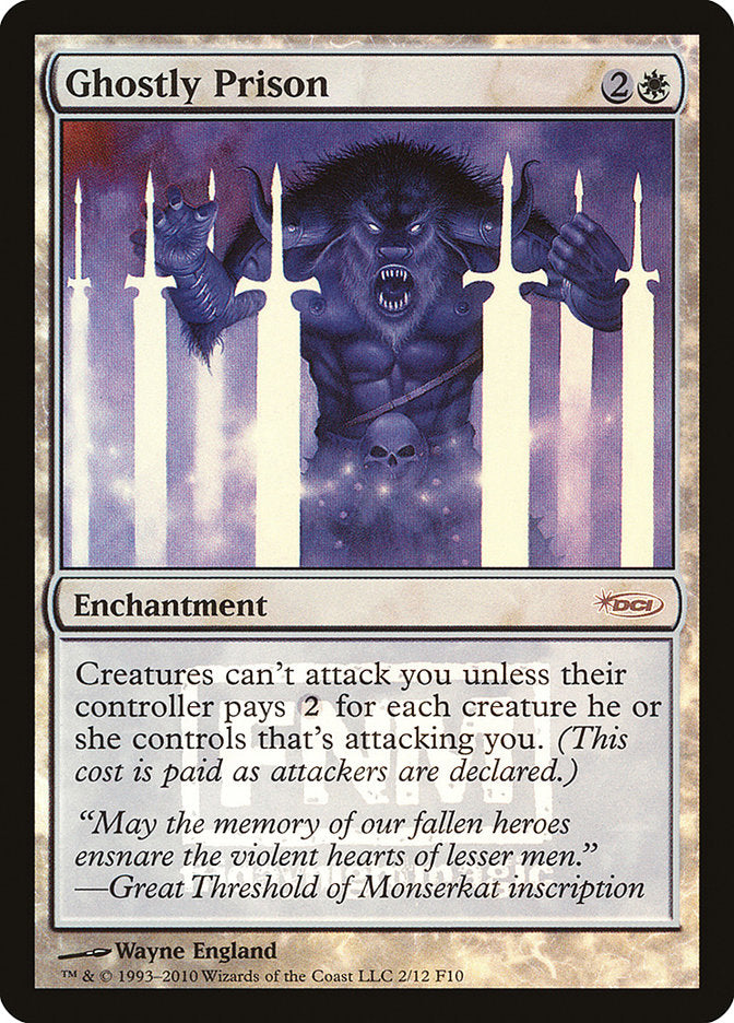 Ghostly Prison - F10 2  (Foil)