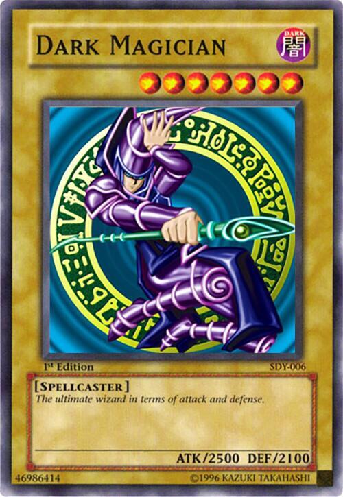 Dark Magician - Starter Deck: Yugi SDY-006  - PSA 4.0 VG - EX