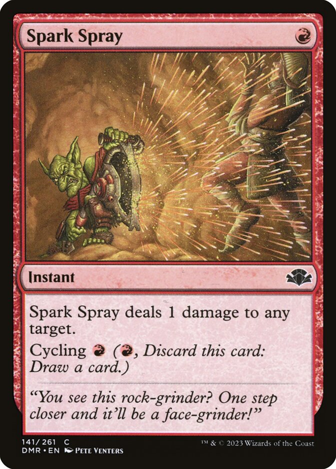 Spark Spray - Dominaria Remastered 141