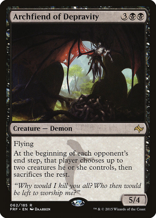 Archfiend of Depravity - FRF 62
