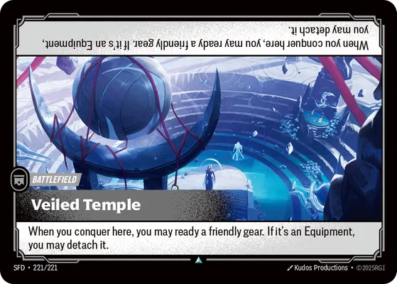 Veiled Temple - Spiritforged 221/221 (Foil)