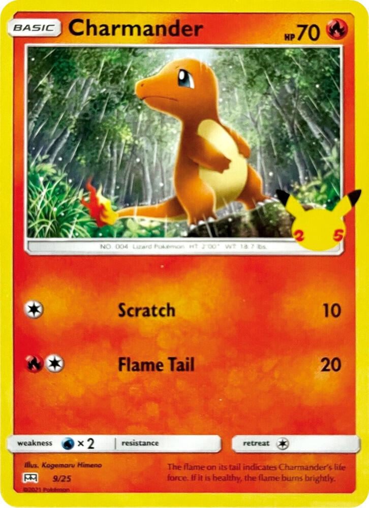 Charmander - McDonald's 25th Anniversary Promos Fri Sep 25 2026 00:00:00 GMT-0600 (Mountain Daylight Time) (Foil) - Near Mint