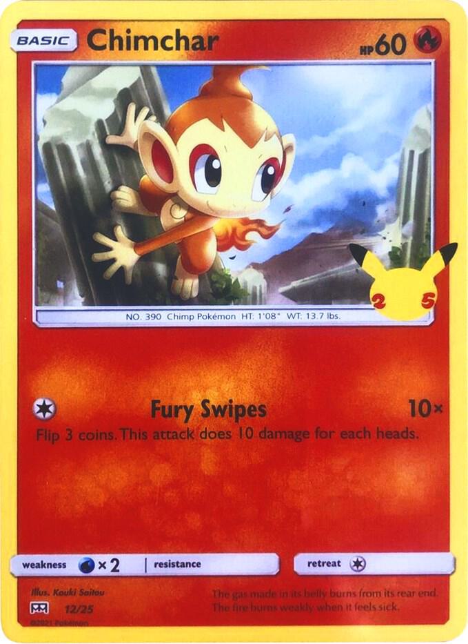 Chimchar - McDonald's 25th Anniversary Promos Fri Dec 25 2026 00:00:00 GMT-0700 (Mountain Standard Time) (Foil) - Near Mint