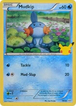 Mudkip - McDonald's 25th Anniversary Promos 19/25 (Foil) - Near Mint