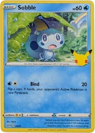Sobble - McDonald's 25th Anniversary Promos 24/25 (Foil) - Near Mint