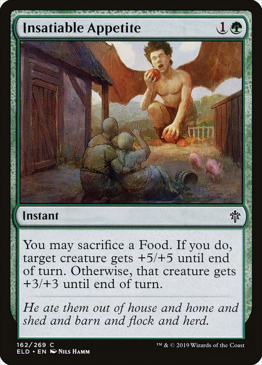 Insatiable Appetite - Throne of Eldraine 162