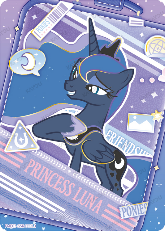 Princess Luna FME03-SSR-009L3 Fun Moments Series 3 trading card