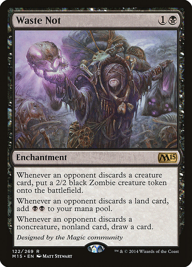 Waste Not - M15 122