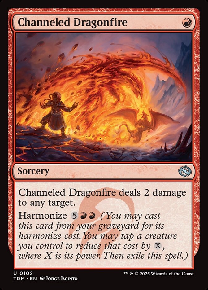 Channeled Dragonfire - Tarkir: Dragonstorm 102