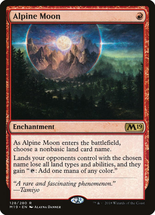 Alpine Moon - M19 128  (Foil)