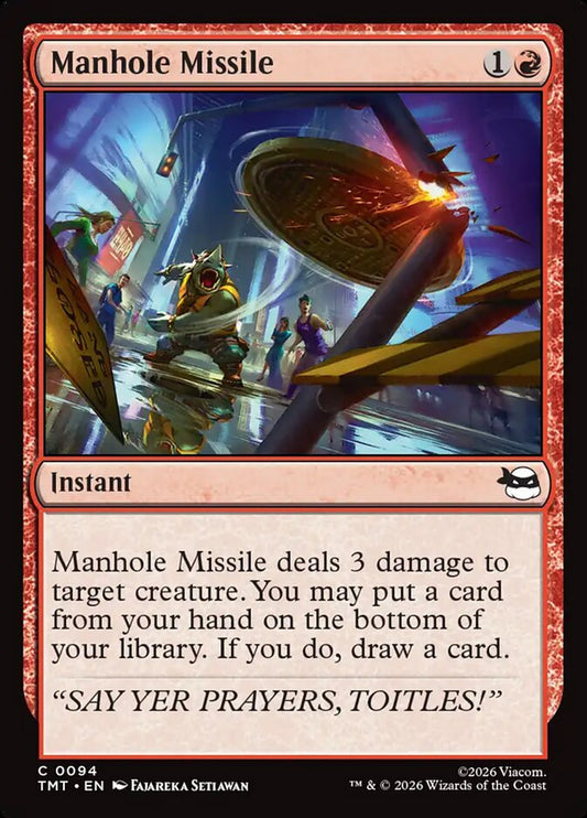 Manhole Missile - TMT 94  (Foil)