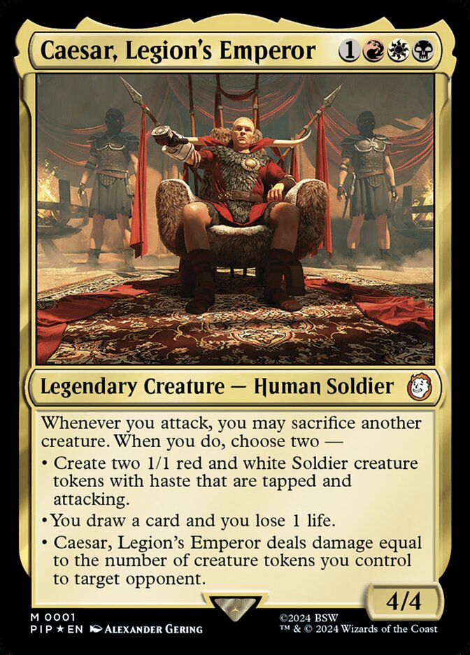 Caesar, Legion's Emperor - PIP 1  (Foil)
