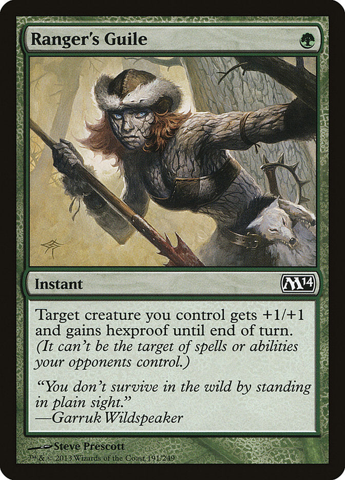 Ranger's Guile - M14 191  (Foil)