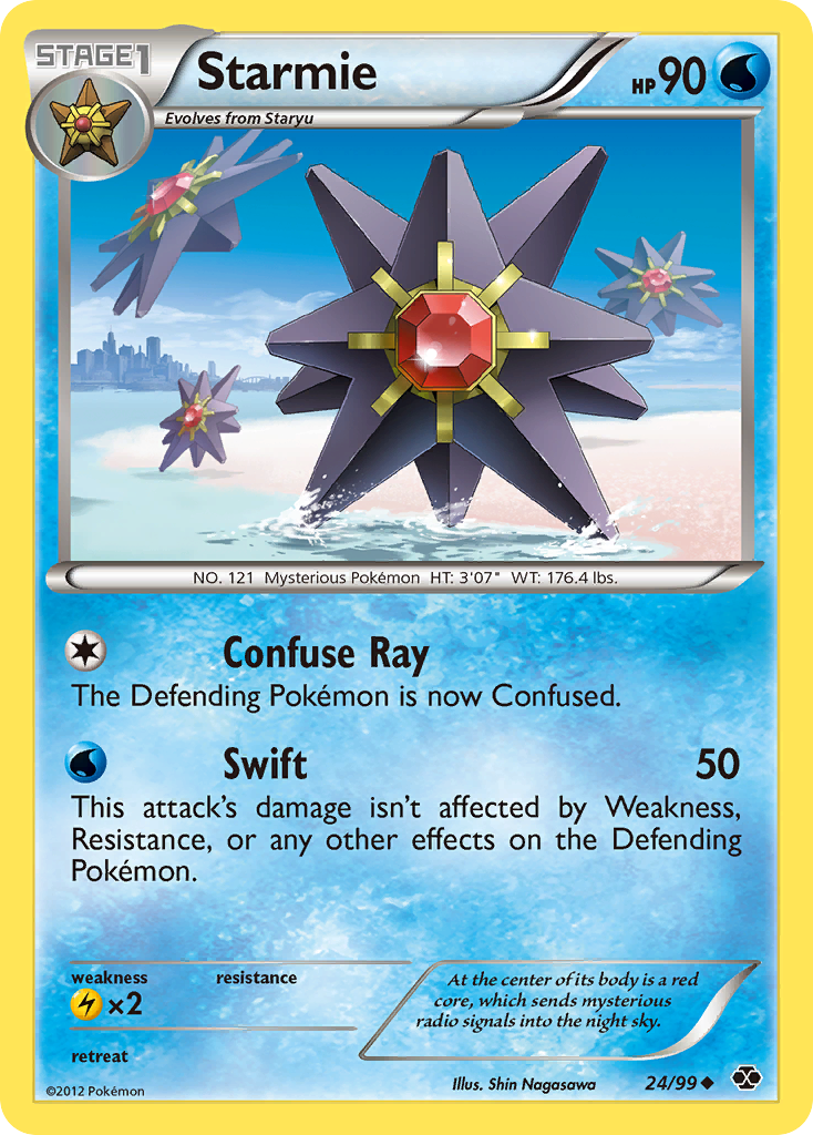 Starmie - Next Destinies 24 - Near Mint