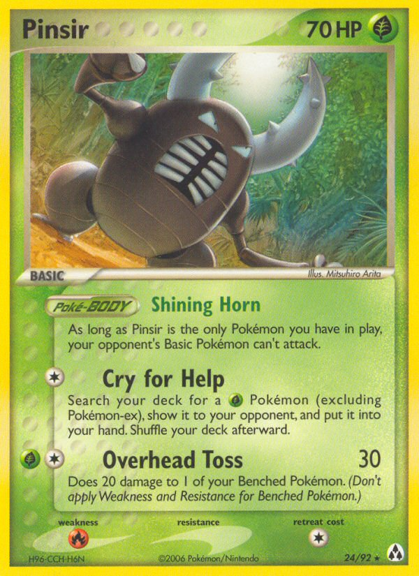 Pinsir - EX Legend Maker 24 - Near Mint
