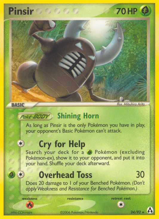Pinsir - EX Legend Maker 24 - Near Mint
