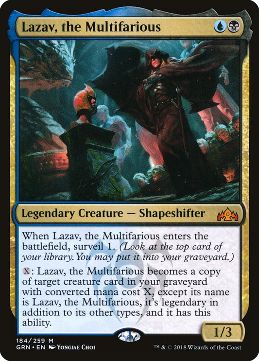 Lazav, the Multifarious - Guilds of Ravnica 184