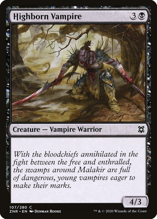 Highborn Vampire - Zendikar Rising 107 (Foil)