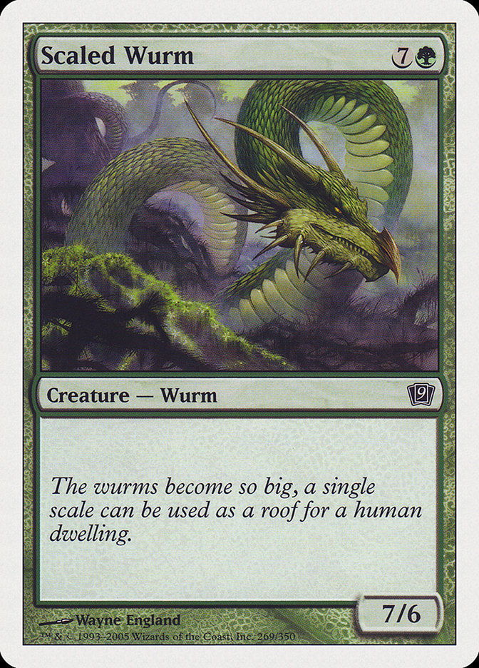 Scaled Wurm - 9ED 269
