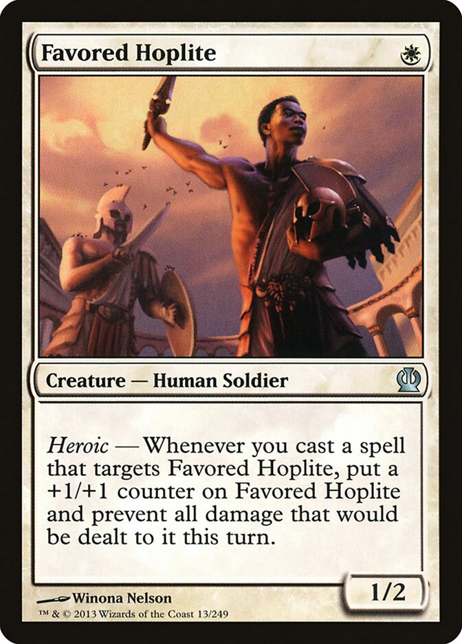 Favored Hoplite - Theros 13