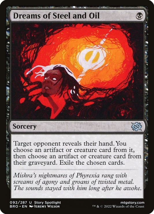 Dreams of Steel and Oil - BRO 92  (Foil)