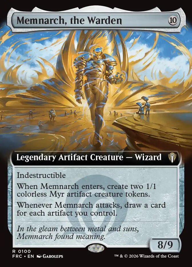 Memnarch, the Warden - Reality Fracture Commander 100