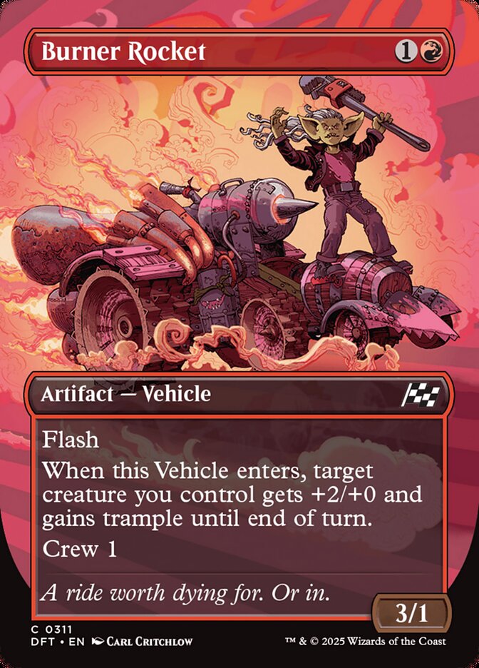 Burner Rocket - DFT 311  (Foil)